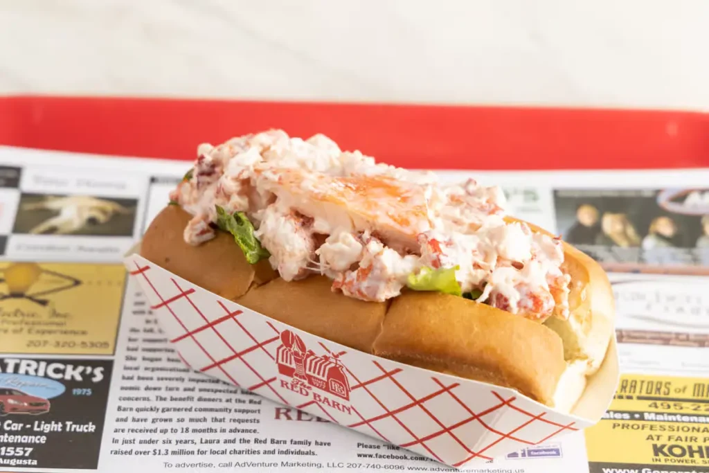 Red Lobster Roll menu prices 2026 showing seafood sandwich options, lobster roll varieties, and combo meal deals