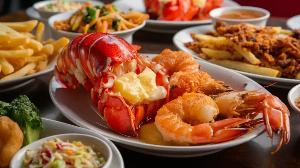 red lobster senior menu with prices showing shrimp fish and healthy seafood meal for seniors