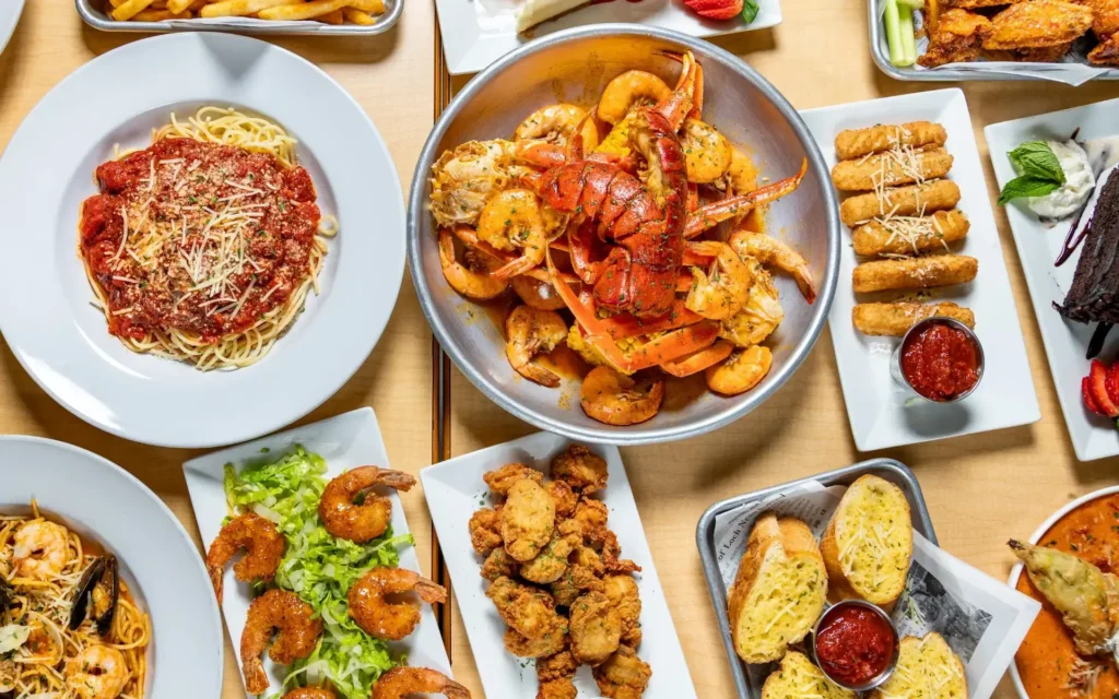 Shrimp Fest 2026 seafood promotion with Admiral’s Family Feast shrimp specials and limited time offers USA