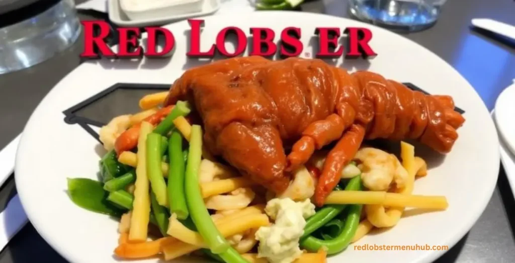 Red Lobster affordable seafood meals with shrimp baskets, fish platters, and value menu specials