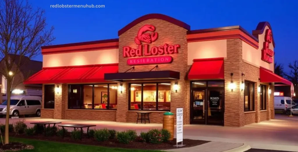Red Lobster reservations guide showing restaurant table booking and dining reservation process