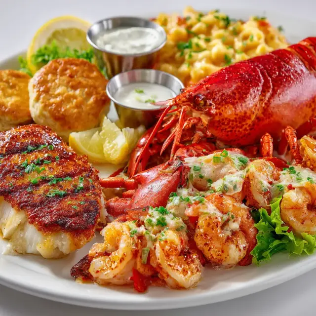 Red Lobster lunch menu with prices