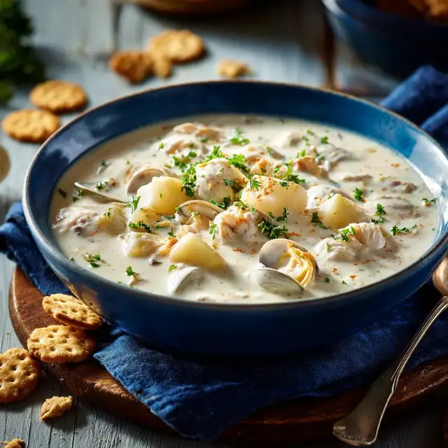 Red Lobster soup and side dishes